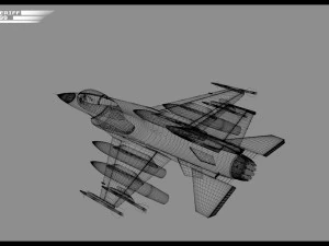 f 16 3D Model