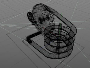 marble machine 3D Model