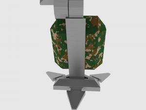low poly mech 3D Model