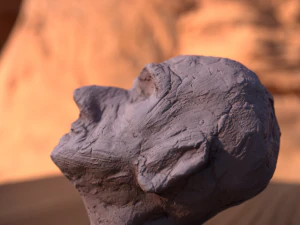 human head sculpture 3D Model
