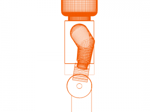 old school lego character Modelo 3D