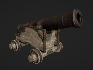 cannon 3D Модель