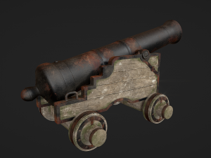 cannon 3D Модель