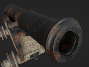 cannon 3D Model