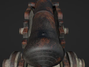 cannon 3D Model