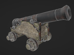 cannon 3D Модель