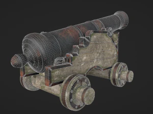 cannon 3D Model