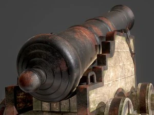 cannon 3D Model