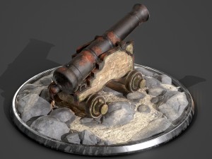 cannon 3D Модель