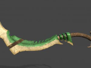 bone sword 3D Model