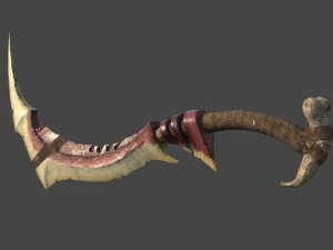 bone sword 3D Model