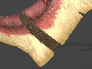 bone sword Modelo 3D