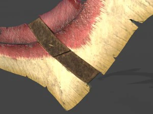 bone sword 3D Model