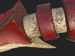bone sword Modelo 3D