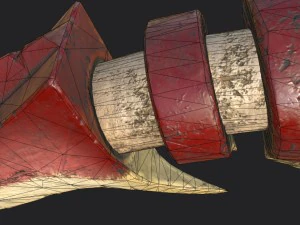bone sword 3D Model