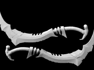 bone sword 3D Model