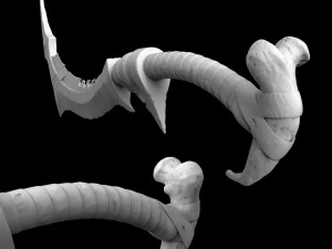 bone sword 3D Model