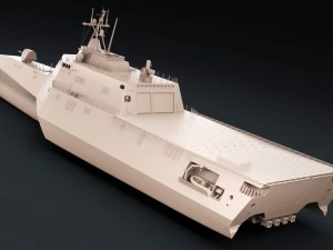 uss independence lcs-2 3D Model