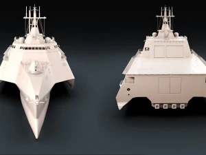 uss independence lcs-2 3D Model