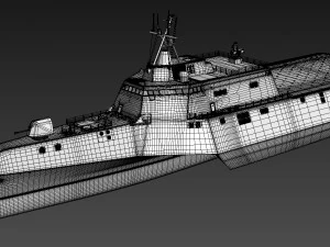 uss independence lcs-2 3D Model