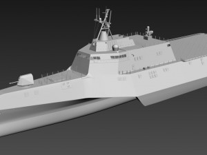 uss independence lcs-2 Model 3D