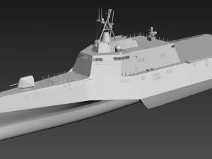 uss independence lcs-2 3D Model