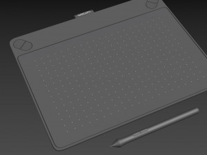 wacom intuos Modelo 3D