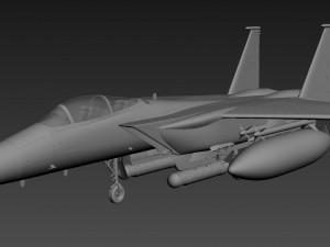 mcdonnell douglas f-15e strike eagle 3D Model