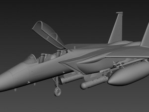 mcdonnell douglas f-15e strike eagle 3D Model