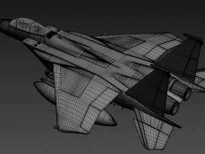 mcdonnell douglas f-15e strike eagle 3D Model