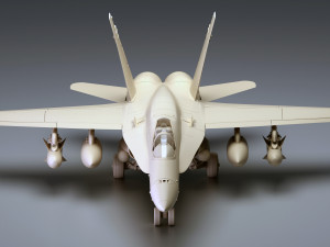 mcdonnell douglas f-a-18 hornet Modello 3D