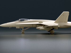 mcdonnell douglas f-a-18 hornet Modello 3D