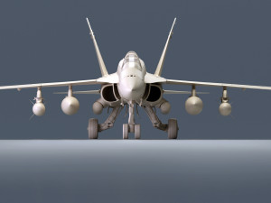 mcdonnell douglas f-a-18 hornet Modello 3D