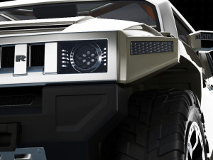 hummer hx 3D 模型