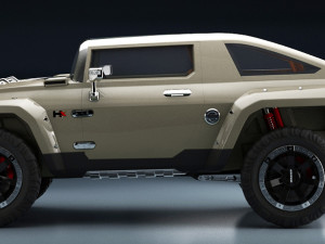 hummer hx 3D 模型