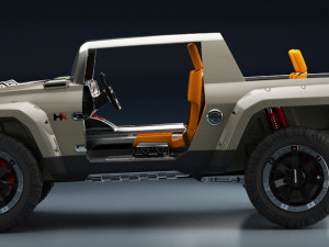 hummer hx 3D 模型