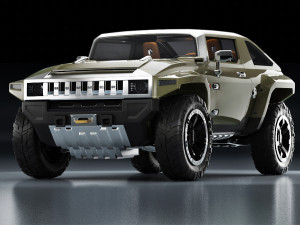 hummer hx 3D 模型