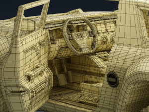 hummer hx 3D 模型