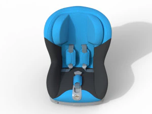 infant safety seat 3D Model