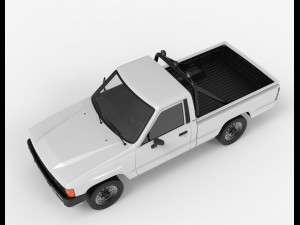 toyota hilux 1983-1988 3D Model