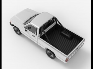 toyota hilux 1983-1988 3D Model