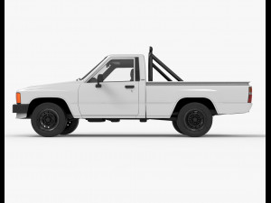 toyota hilux 1983-1988 3D Model