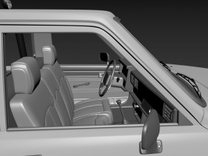 toyota hilux 1983-1988 3D Model