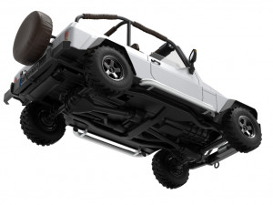 generic 4x4 suv car 3D 모델