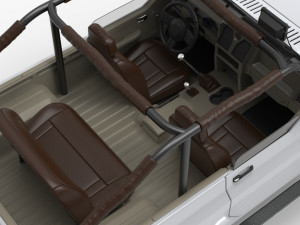 generic 4x4 suv car 3D 모델