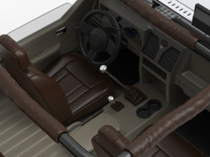 generic 4x4 suv car 3D 모델