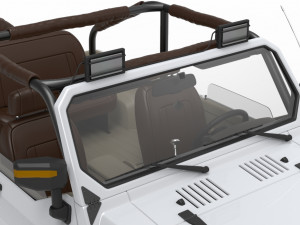 generic 4x4 suv car 3D 모델