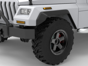 generic 4x4 suv car 3D 모델