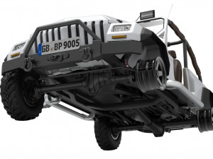 generic 4x4 suv car 3D 모델