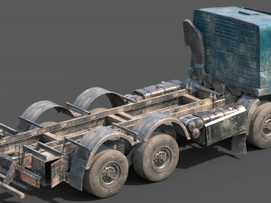 abandoned generic truck 3D Model